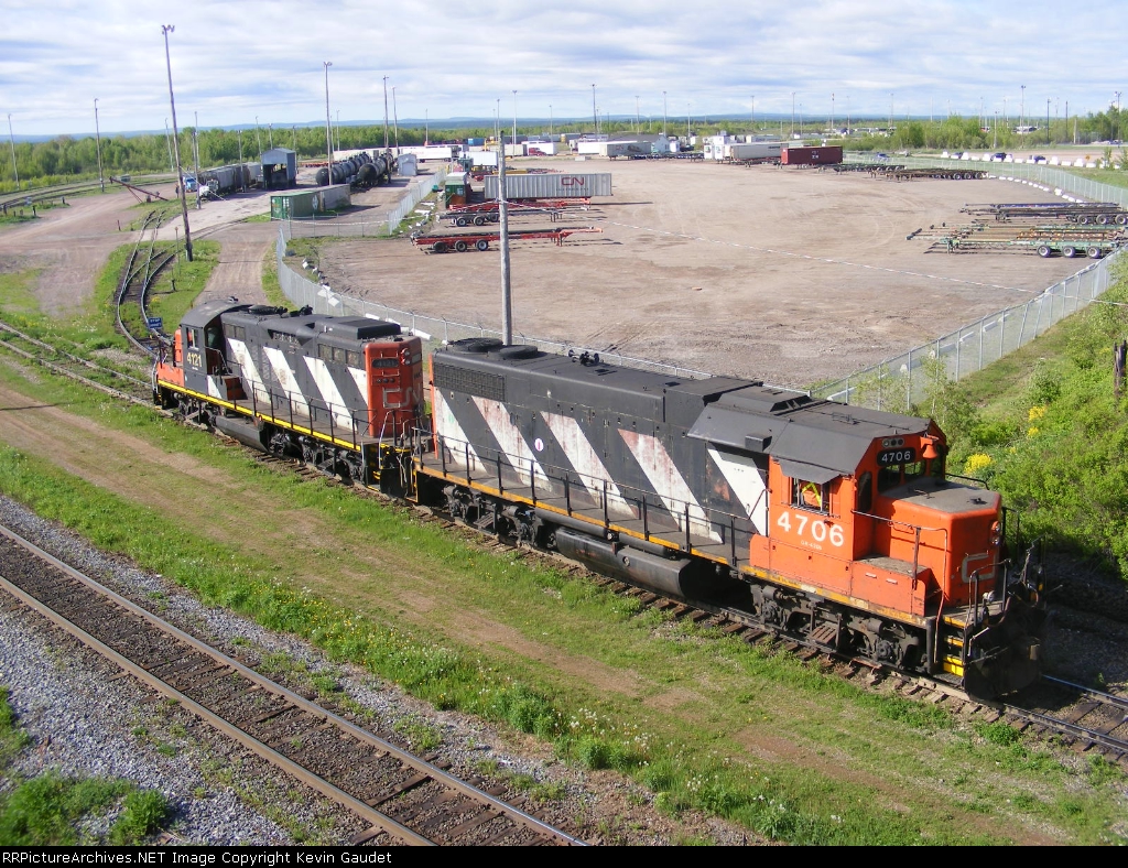 CN 539 at Gordon Yard