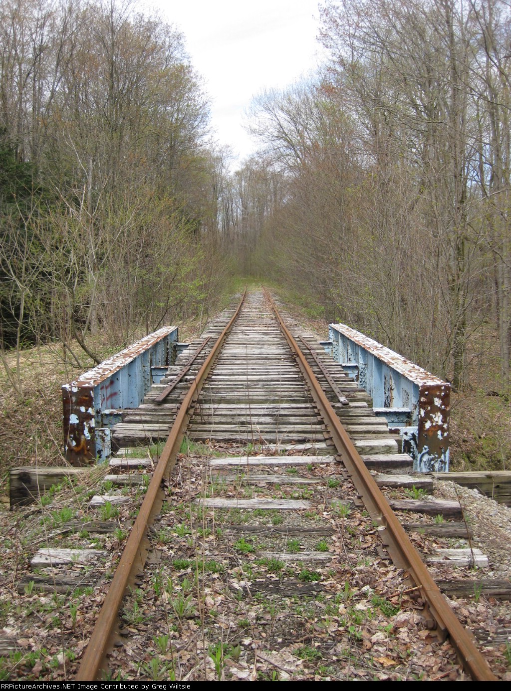 Knox and Kane right of way and steel bridge