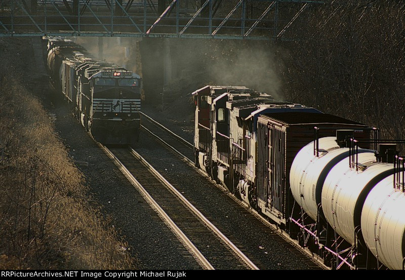 NS 34N PASSING NS767Q