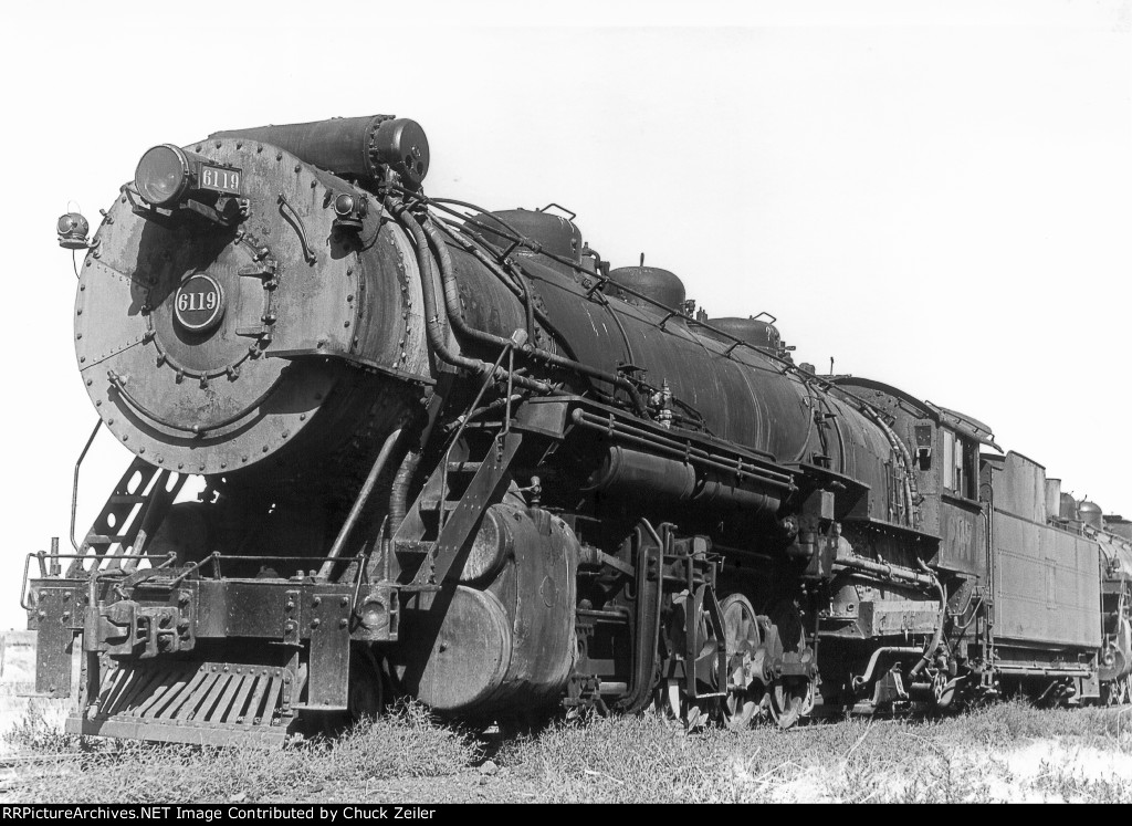 CB&Q 2-10-2 Class M-2 6119
