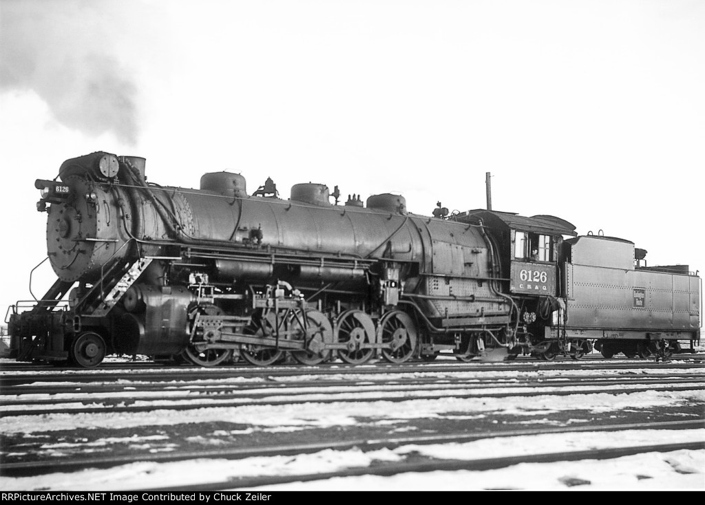 CB&Q 2-10-2 Class M-2-A 6126
