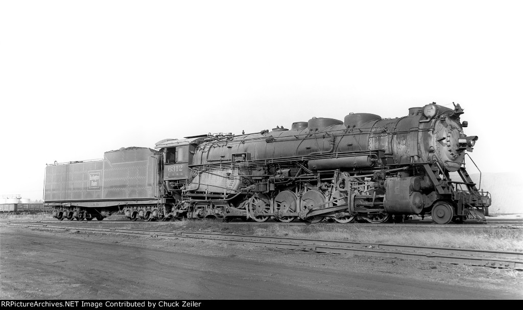 CB&Q 2-10-4 Class M-4-A 6312