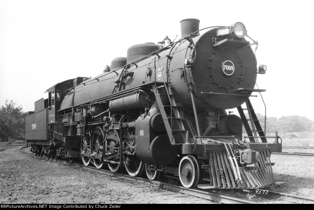CB&Q 4-8-2 Class B-1-A 7008