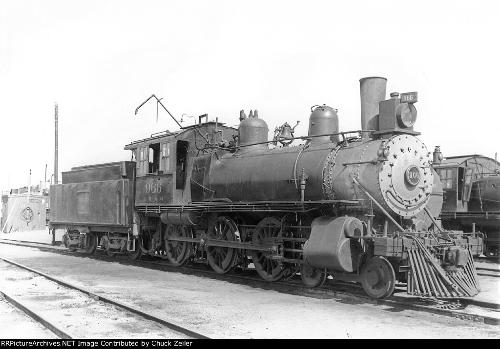 CB&Q 4-6-0 Class K-10 966