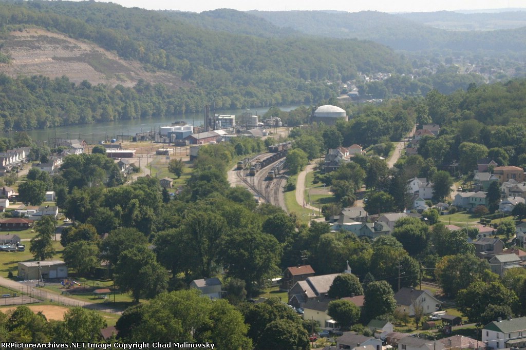 CSX yard on the P&LE