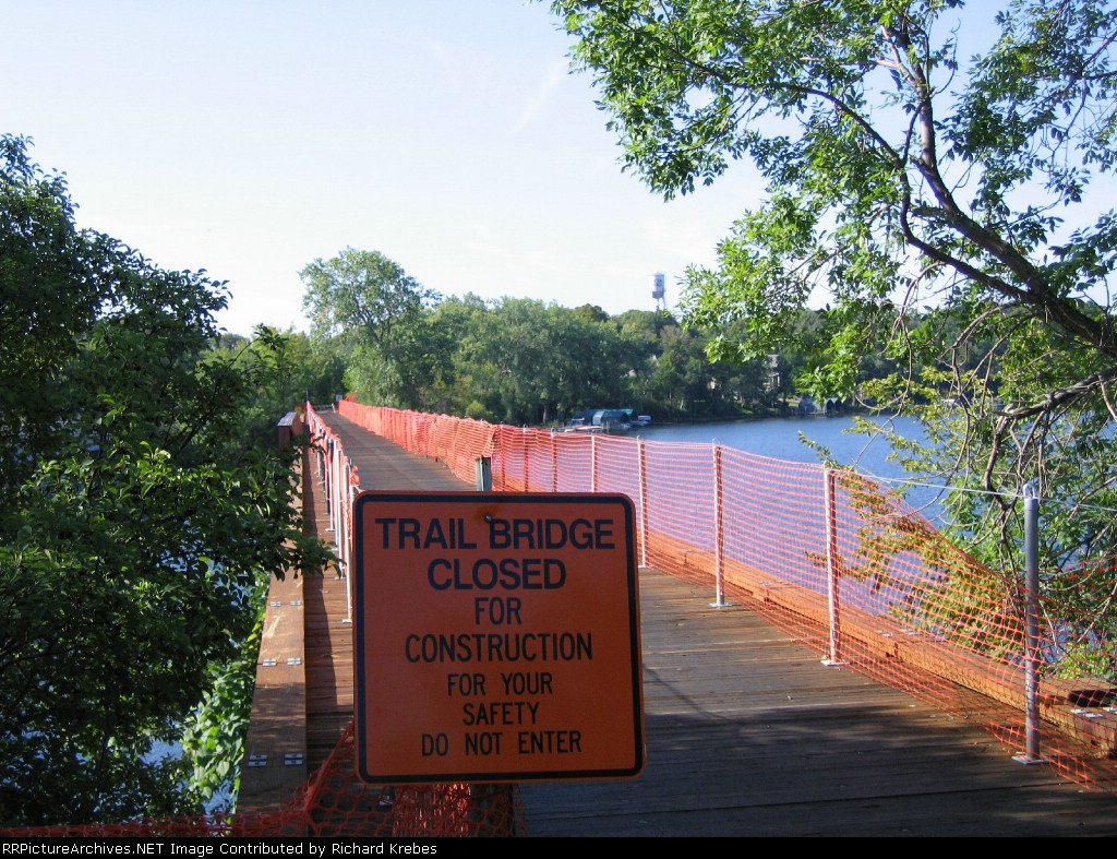Looking Across The Arcola Trestle