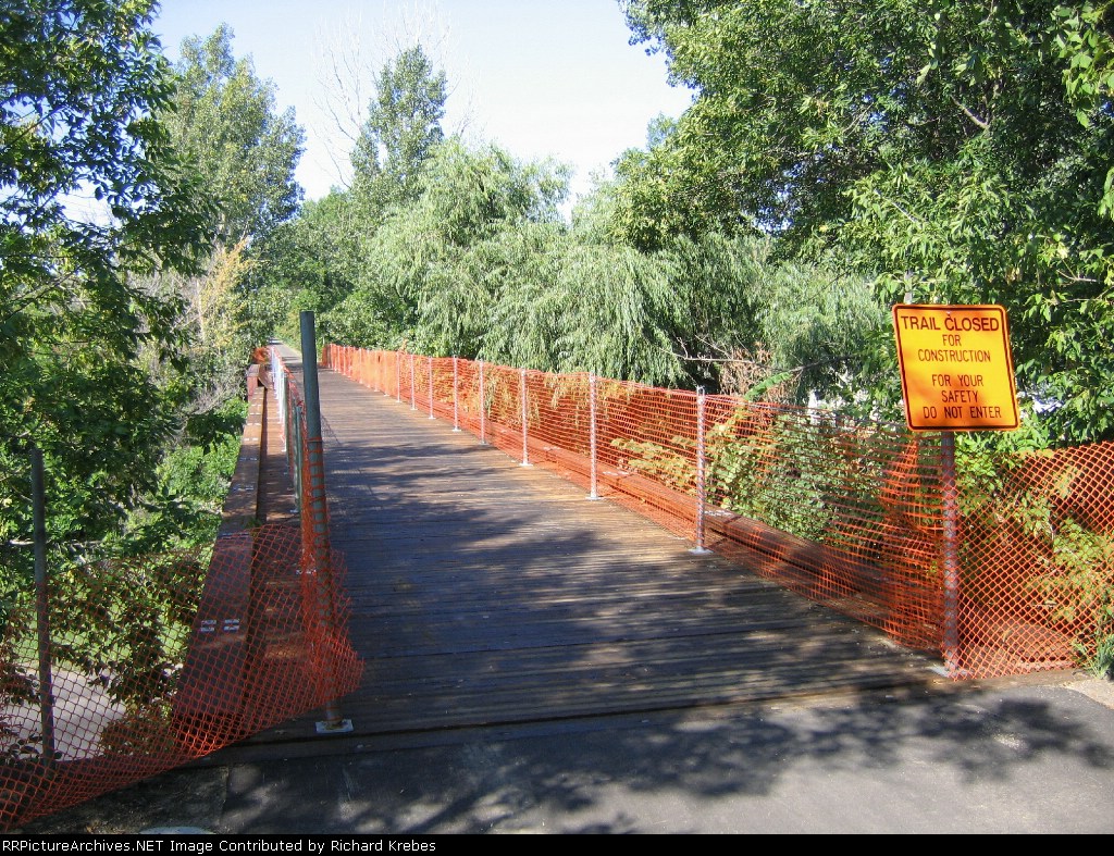 Looking Across Seton Channel Trestle