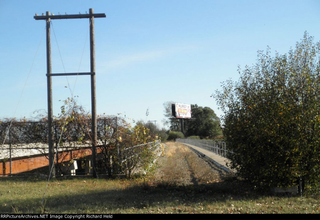 Only Ballast And Weeds Left