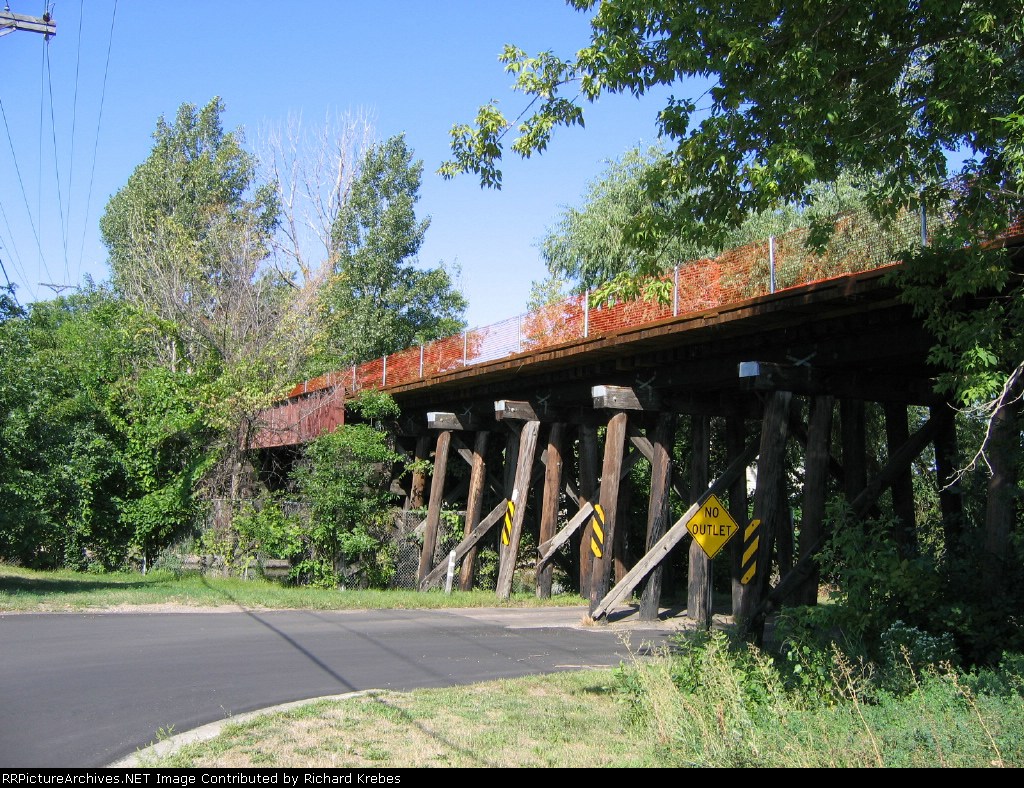 View Of Seton Channel Trestle