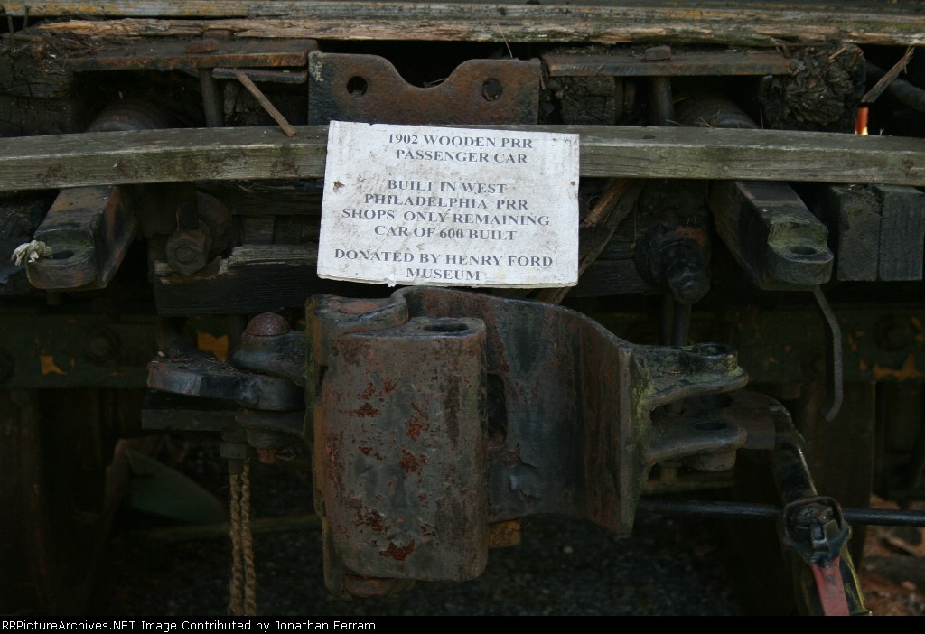 PRR 1444 Placard