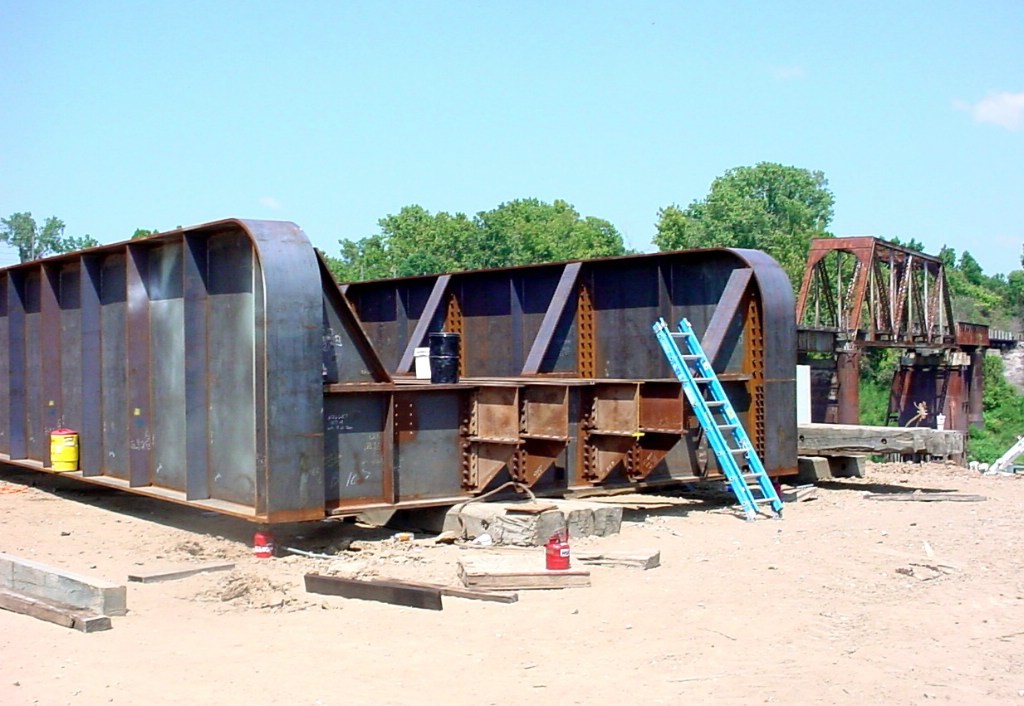 9-20-05 New 81 Ft Span to replace 1895 span!