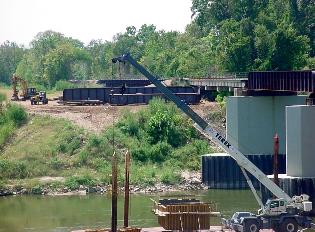 Sept 2005 Found new 81 Ft Span on far bank