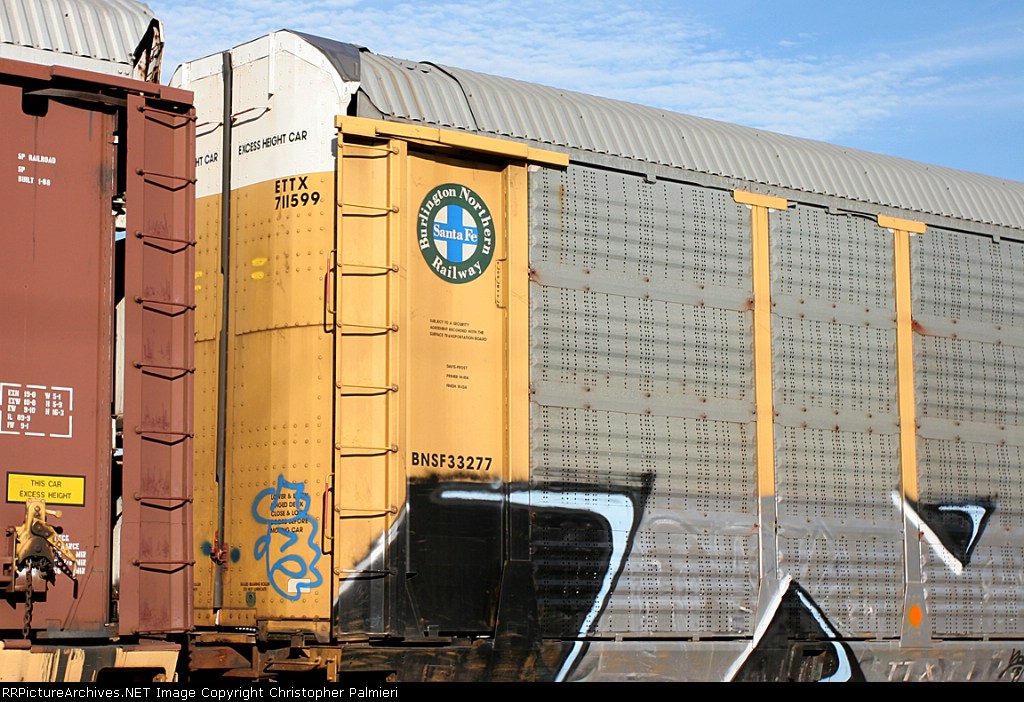ETTX 711599 - Rack BNSF 33277