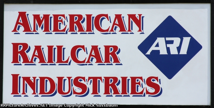 American Railcar Industries Sign