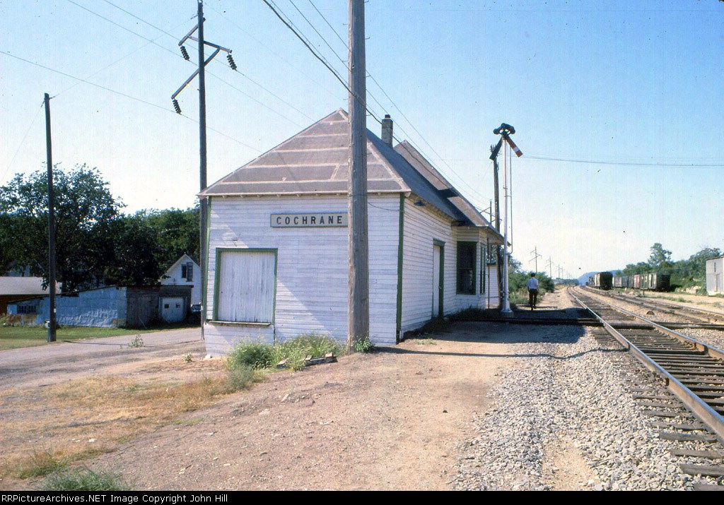 1201-18 BN mainline & Cochrane Depot