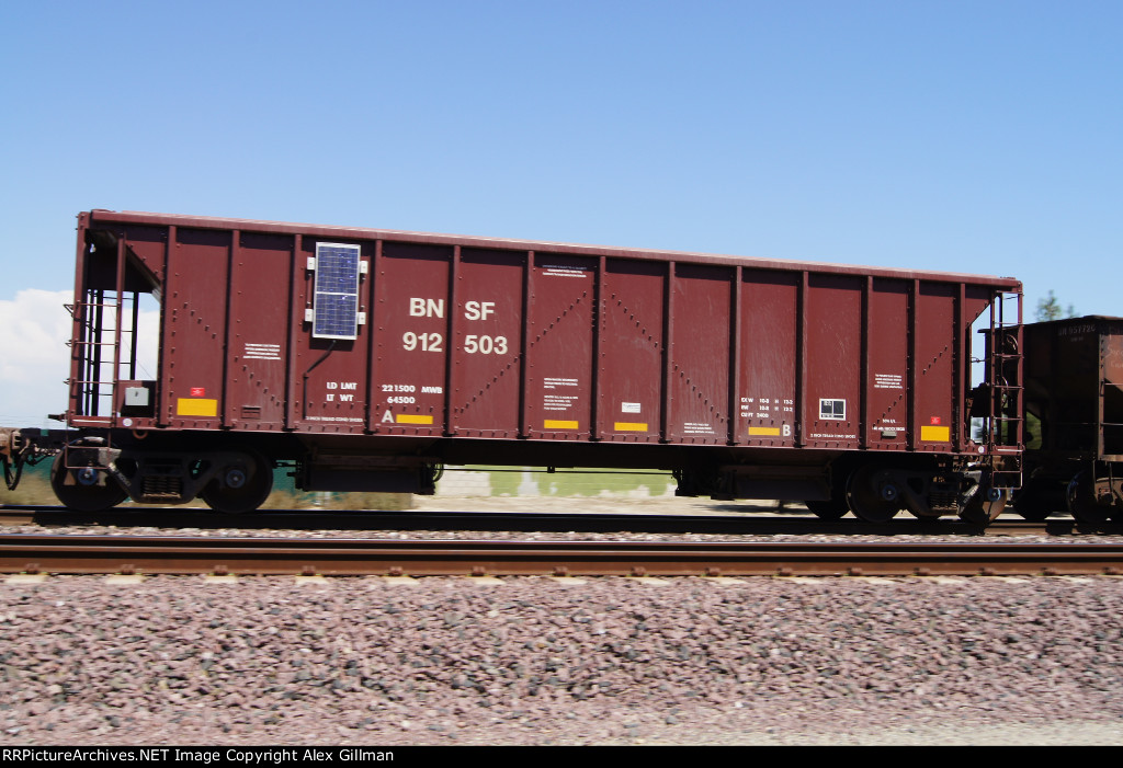 BNSF 912503 Eastbound