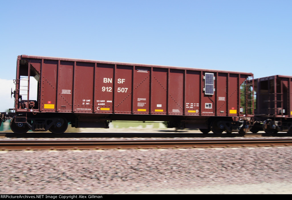 BNSF 912507 Eastbound