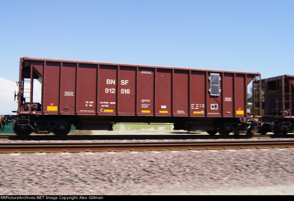 BNSF 912516 Eastbound