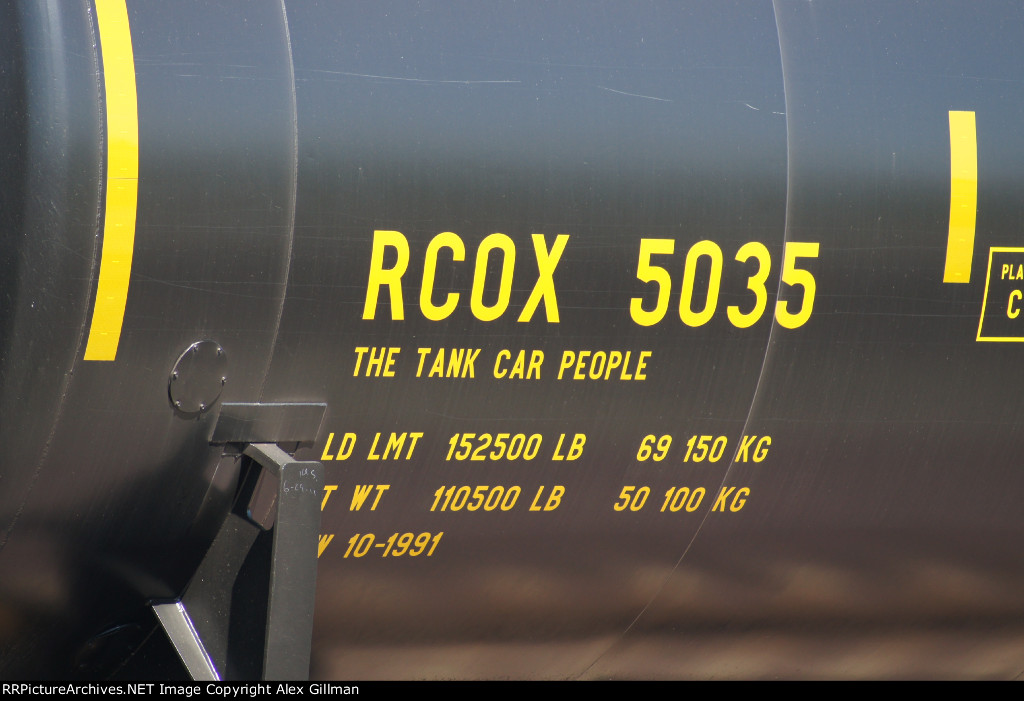 RCOX 5035 "Tank Car People"