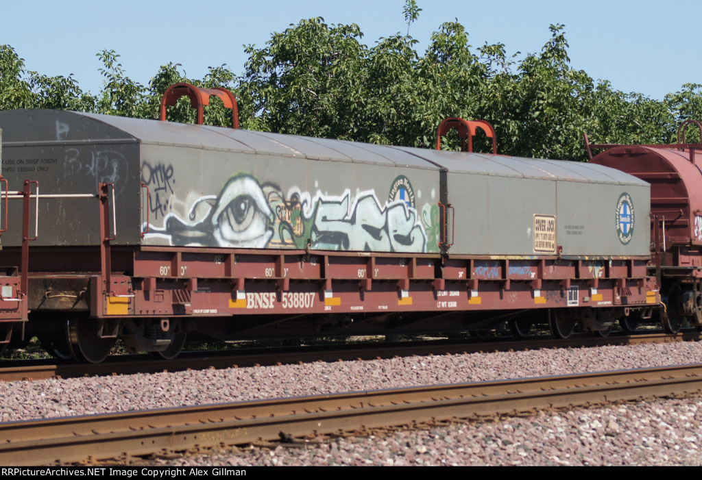 BNSF 538807 Westbound