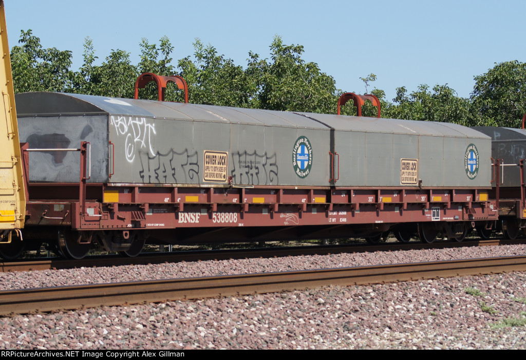 BNSF 538808 Westbound