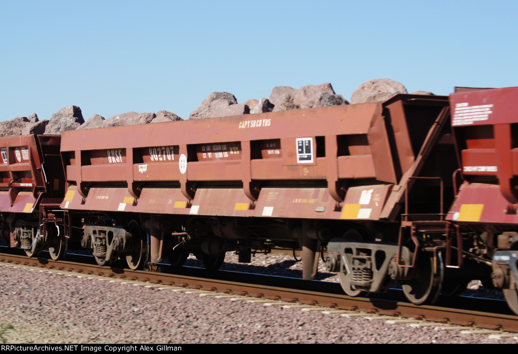 BNSF 902707 Eastbound, Loaded