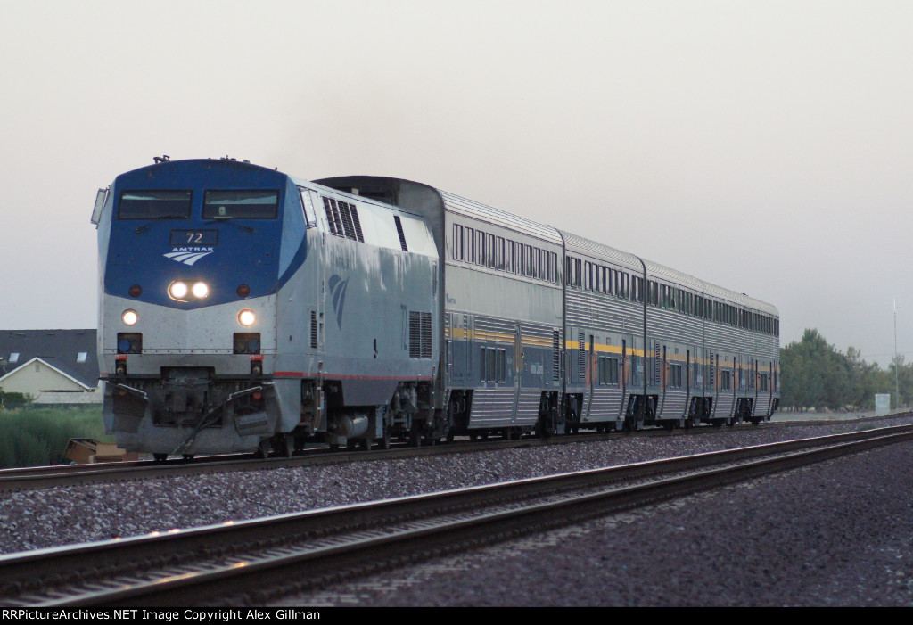 Amtrak 72 West
