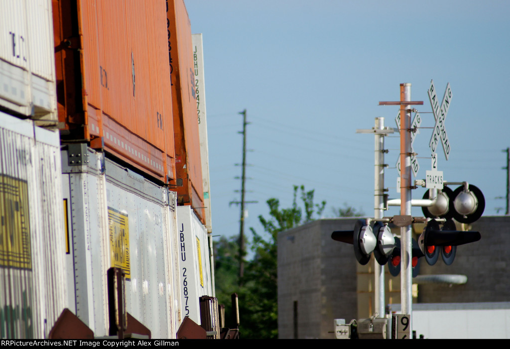 Containers Past The Crossing