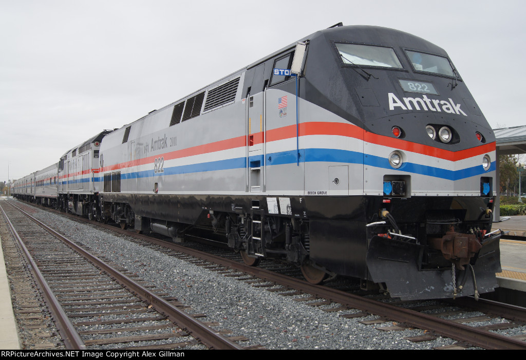 Amtrak 822 East