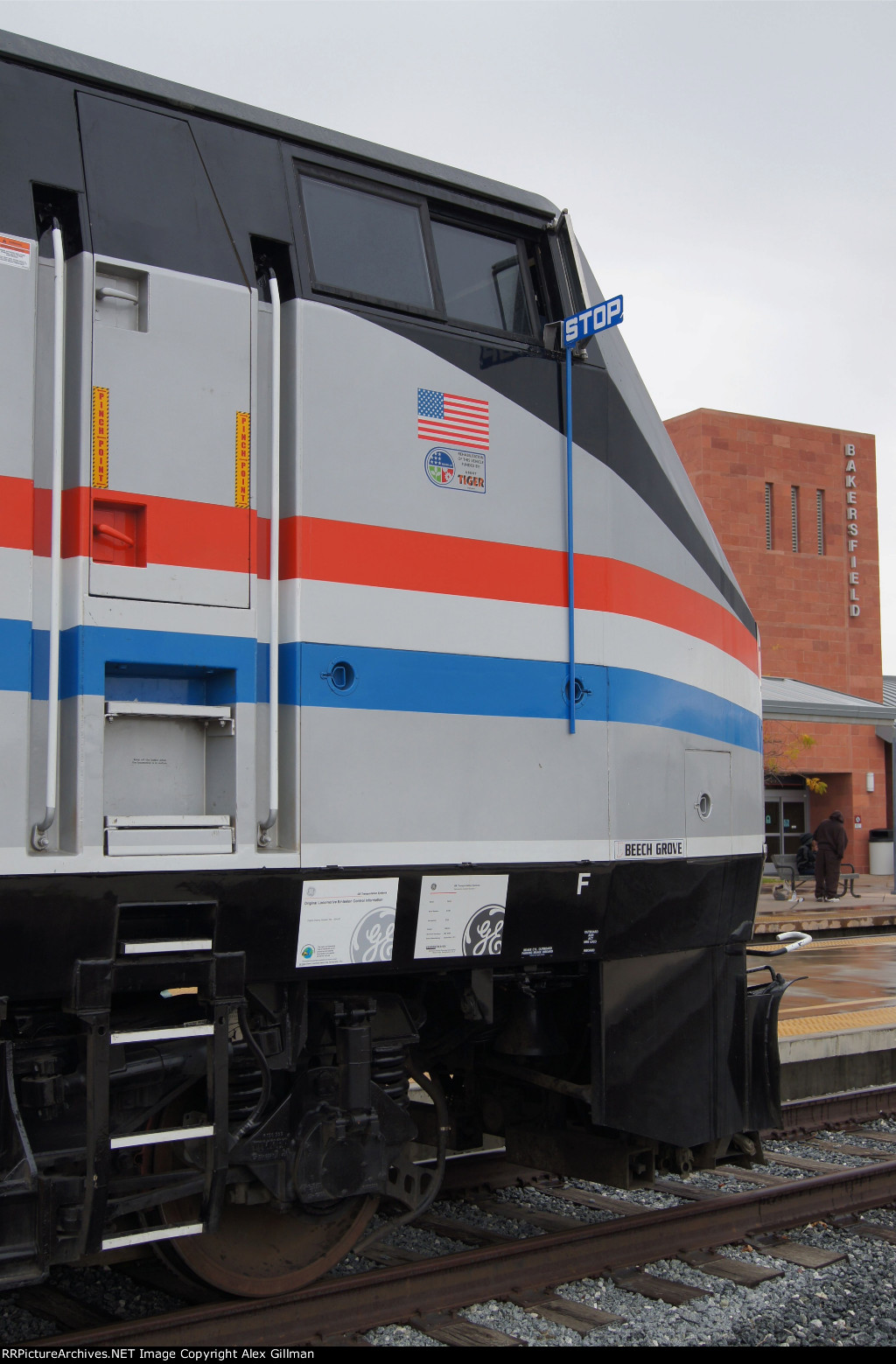 Amtrak 822 & The Depot