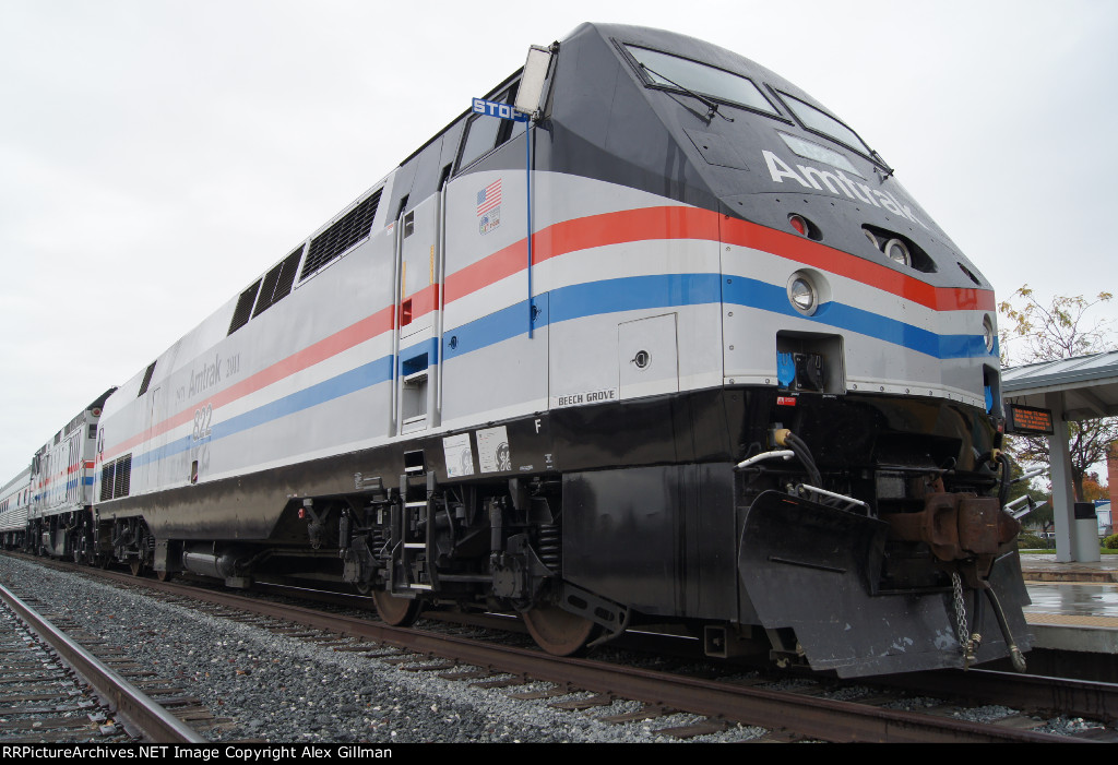 Amtrak 822 - Roster Shot
