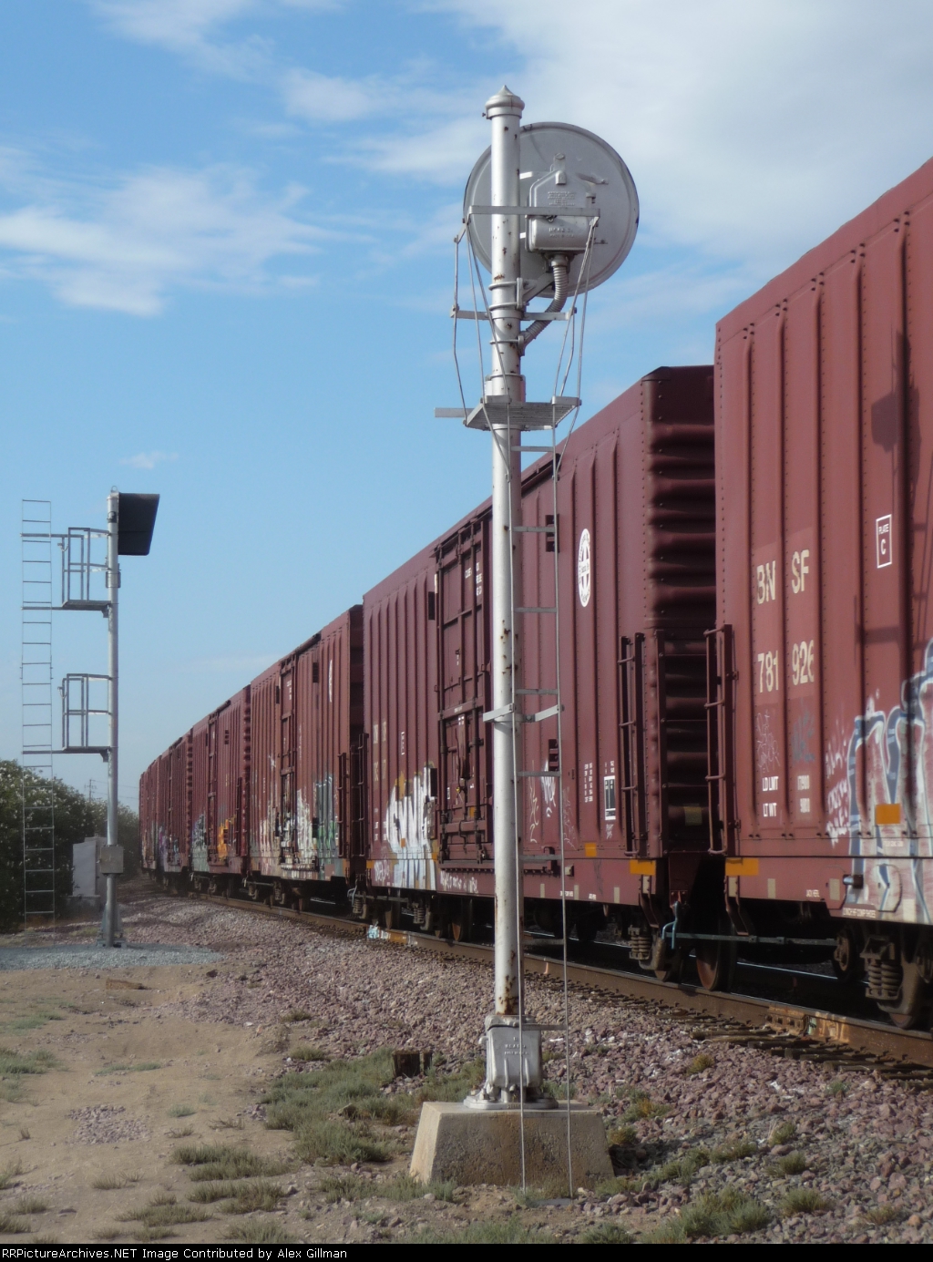 Eastbound Rolling Out of The Siding