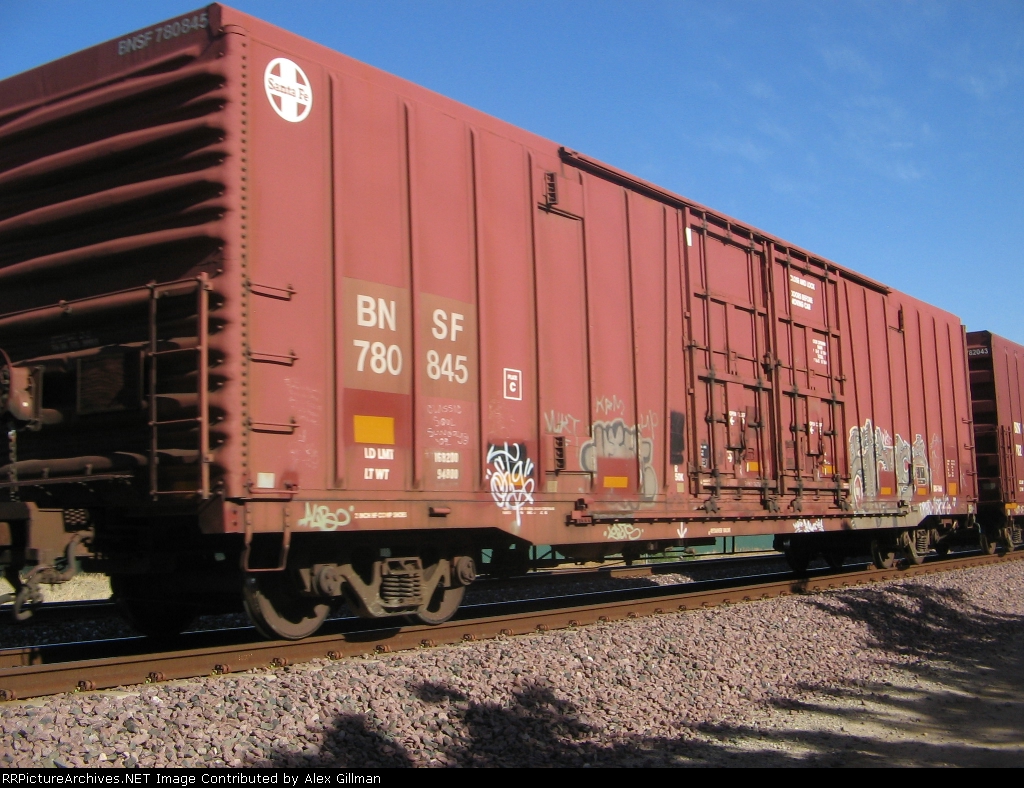 BNSF 780845 Westbound