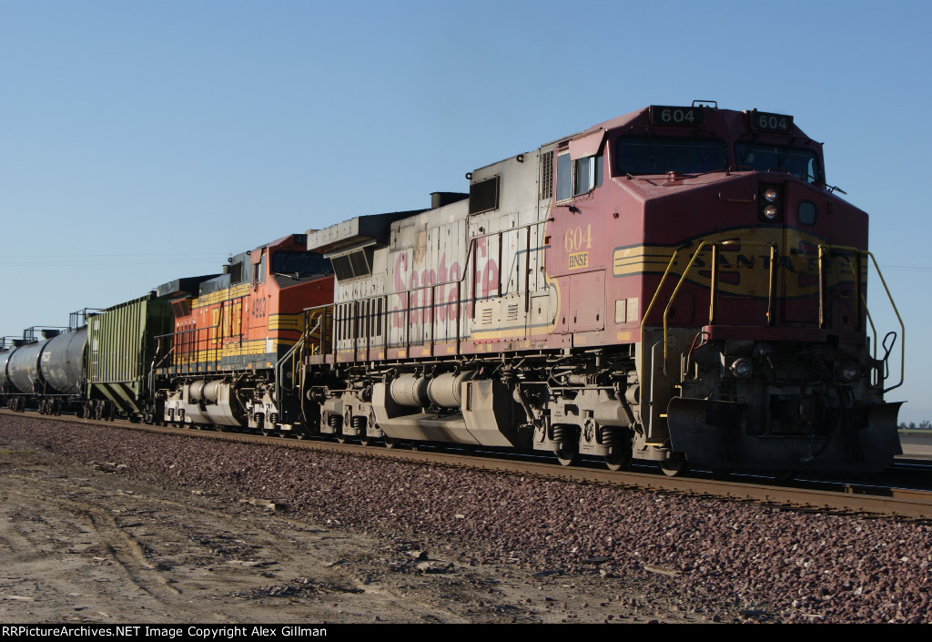 BNSF 604 Westbound