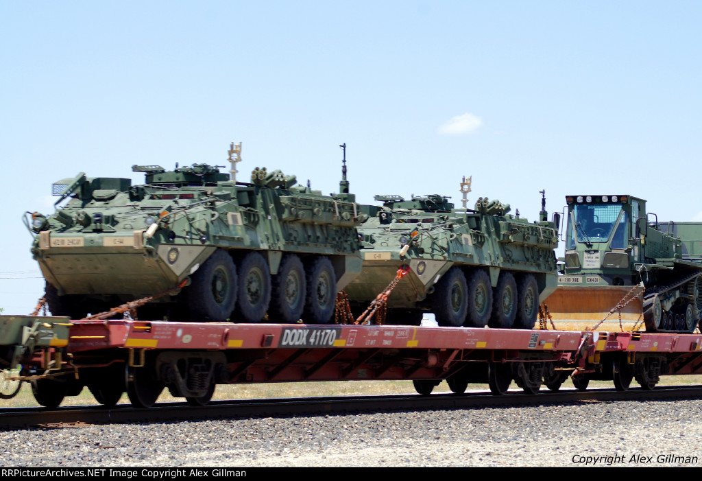 DODX 41170 Southbound, Loaded