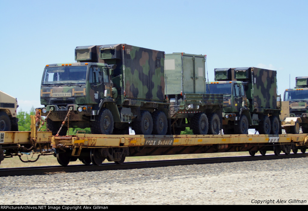 TTDX 940402 Southbound, Loaded