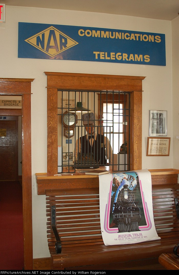 Former Northern Alberta Railways Depot - Ticket Window