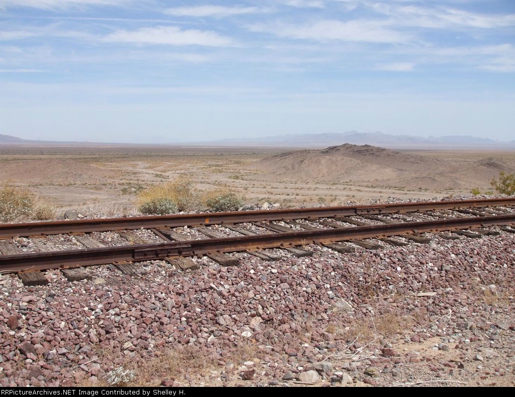 Train Tracks in No Man's Land!!!! Just a huge empty valley!!!