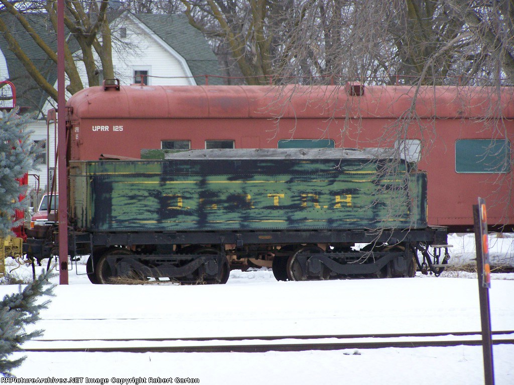 Near as I can Tell, this Old Tender was marked for the DG&T RR, but I can't Figure out What RR that Might Be