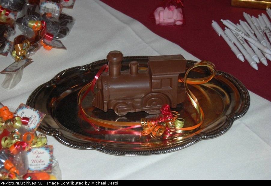 The CRR (Chocolate Rail Road) 2-2-0T, My surprise gift from by beloved new wife.