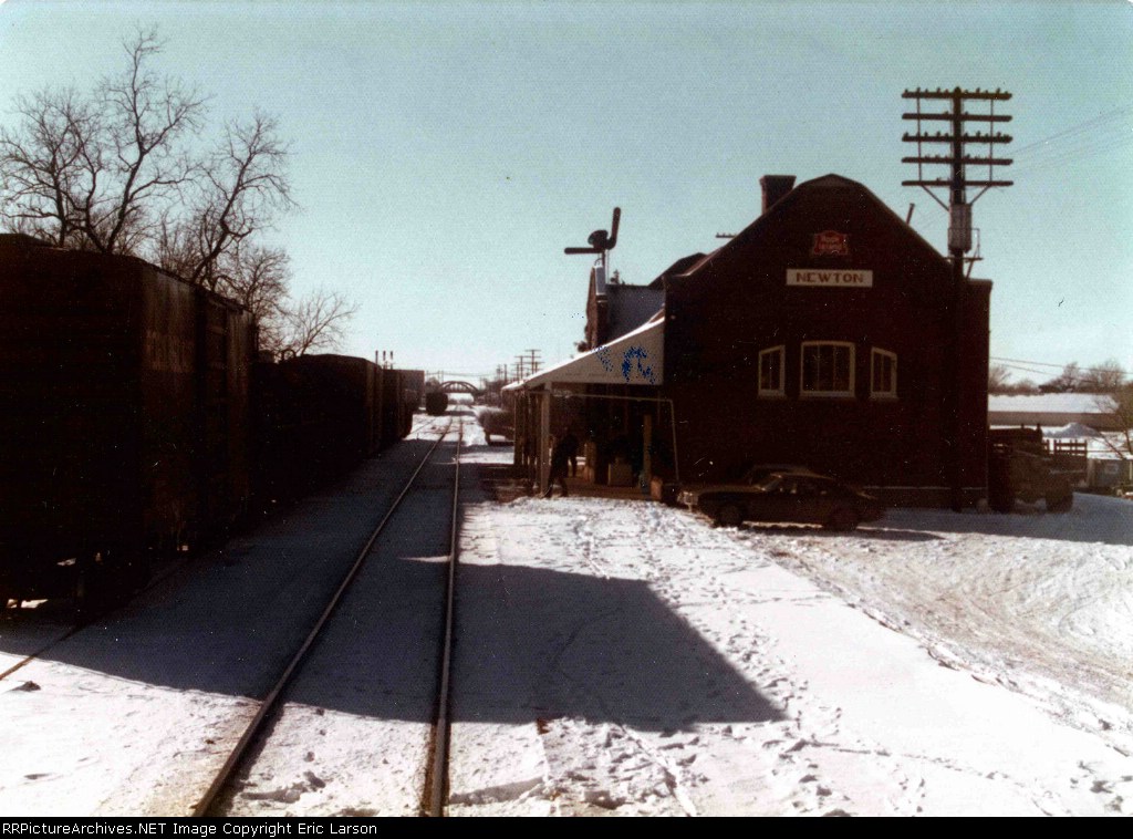 Departing Newton Depot