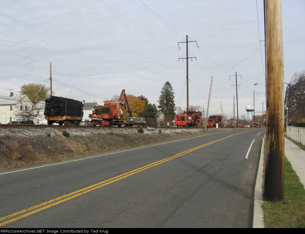 M.W. equipment procession