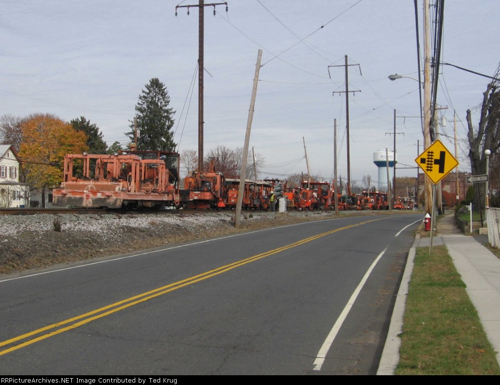 M.W. equipment procession