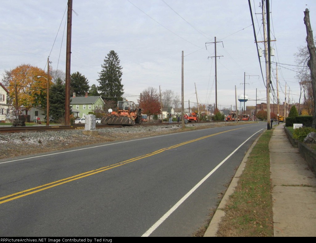M.W. equipment procession