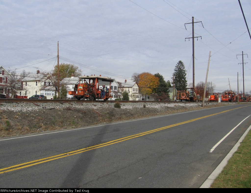 M.W. equipment procession