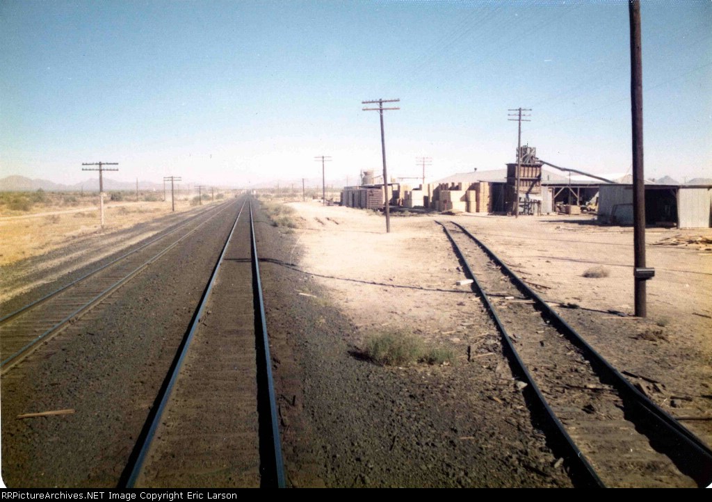 California on the tracks