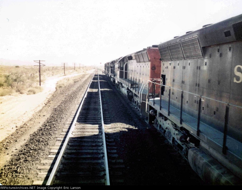 California on the tracks