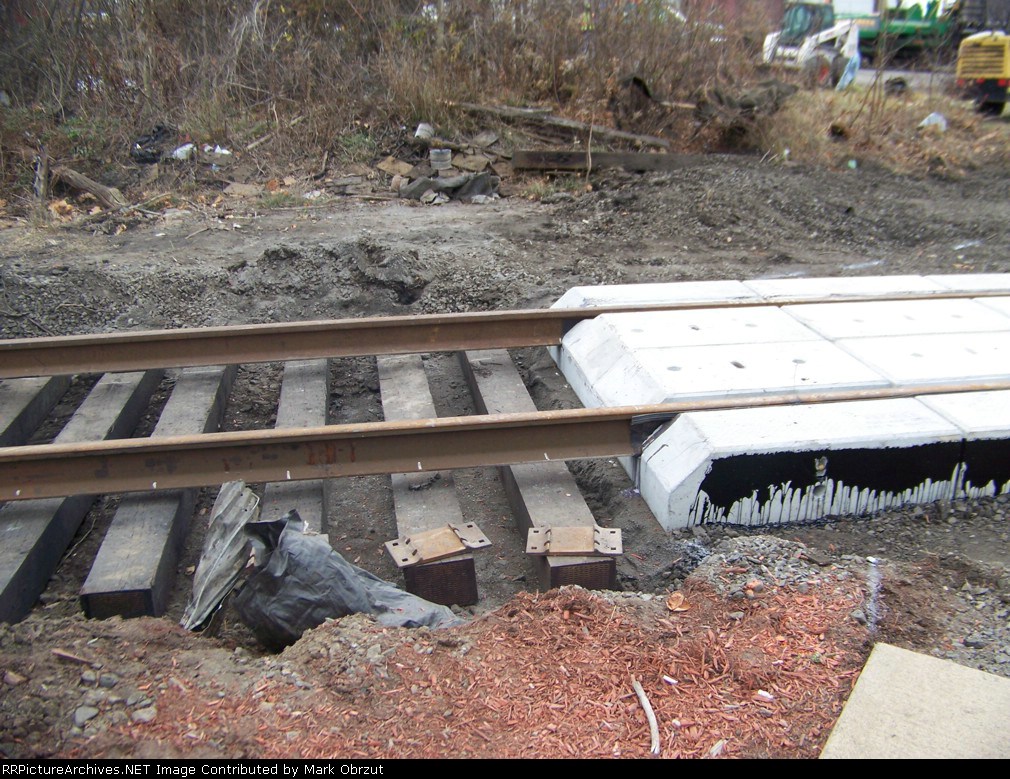 Railroad crossing replacement day 3