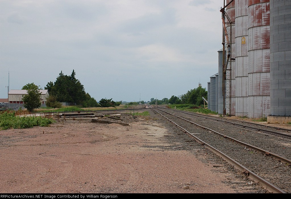 Nebraska, Kansas & Colorado Railnet Mainline Track looking West