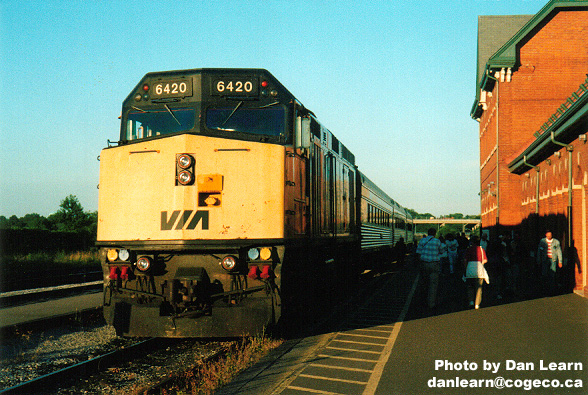 VIA Rail passenger train